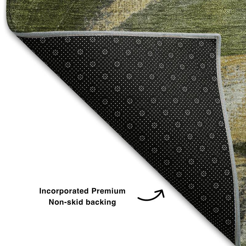 Premium Washable Super Soft Abstract Chic Mayfield Rug