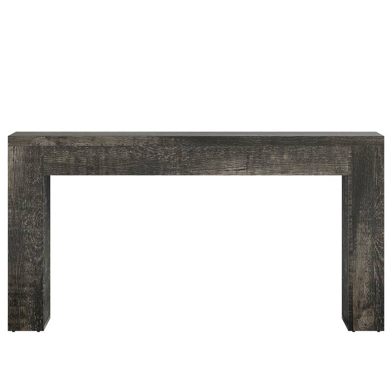 Wooden Console Sofa Table, Behind-the-Couch Accent Entryway Table for Entrance Hallway Living Room