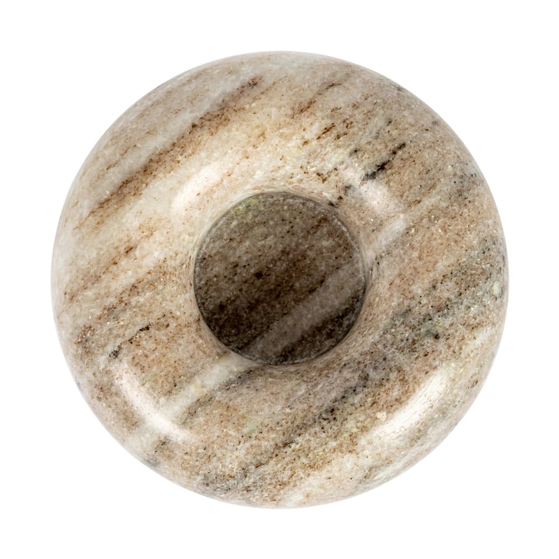 Marble Tealight Holder - 4.0"L x 4.0"W x 3.0"H
