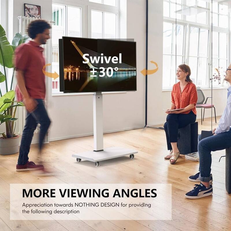 Rolling TV Stand