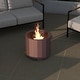 preview thumbnail 2 of 23, Zephyr 19.5 inch Smokeless Outdoor Firepit, Natural Wood Burning Portable Fire Pit With Water Resistant Cover, Black