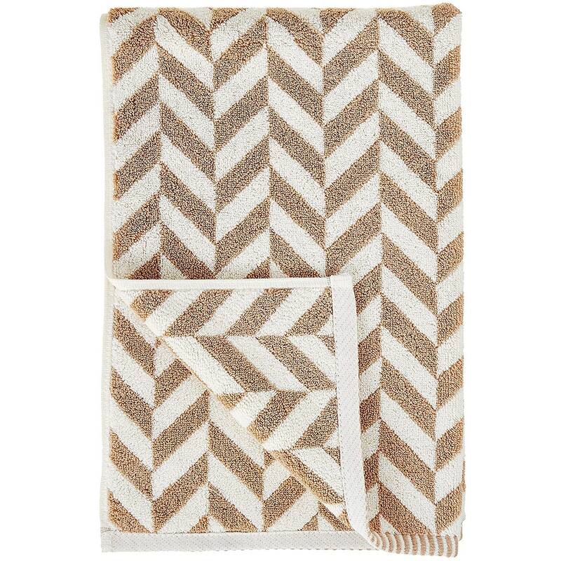 Violet Linen Versailles Pattern, 100% Cotton Highly Absorbent Jacquard Fashion Towel, 20" by 30", Hand Towels, Set of 2