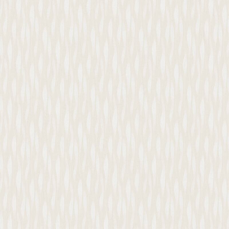 SUSSEXHOME Removable Wallpaper-Waterproof, Strippable, Light Resistance & Cleanable Wall Paper Roll-Wallpaper-Seaweed - BEIGE