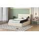 preview thumbnail 35 of 34, Velvet Full Platform Bed with Lateral Storage Compartments
