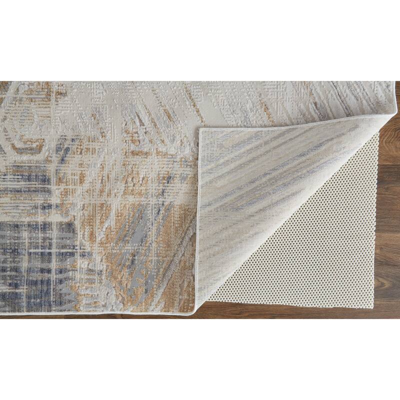 Grand Bazaar Corben Machine Made Abstract Transitional Area Rug