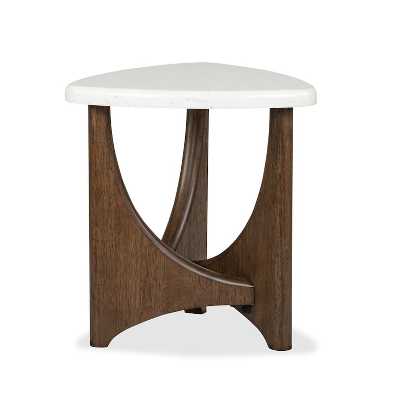 Magnussen Home Arwen Turkish Coffee Shaped End Table - 22.63''W x 22''D x 24''H
