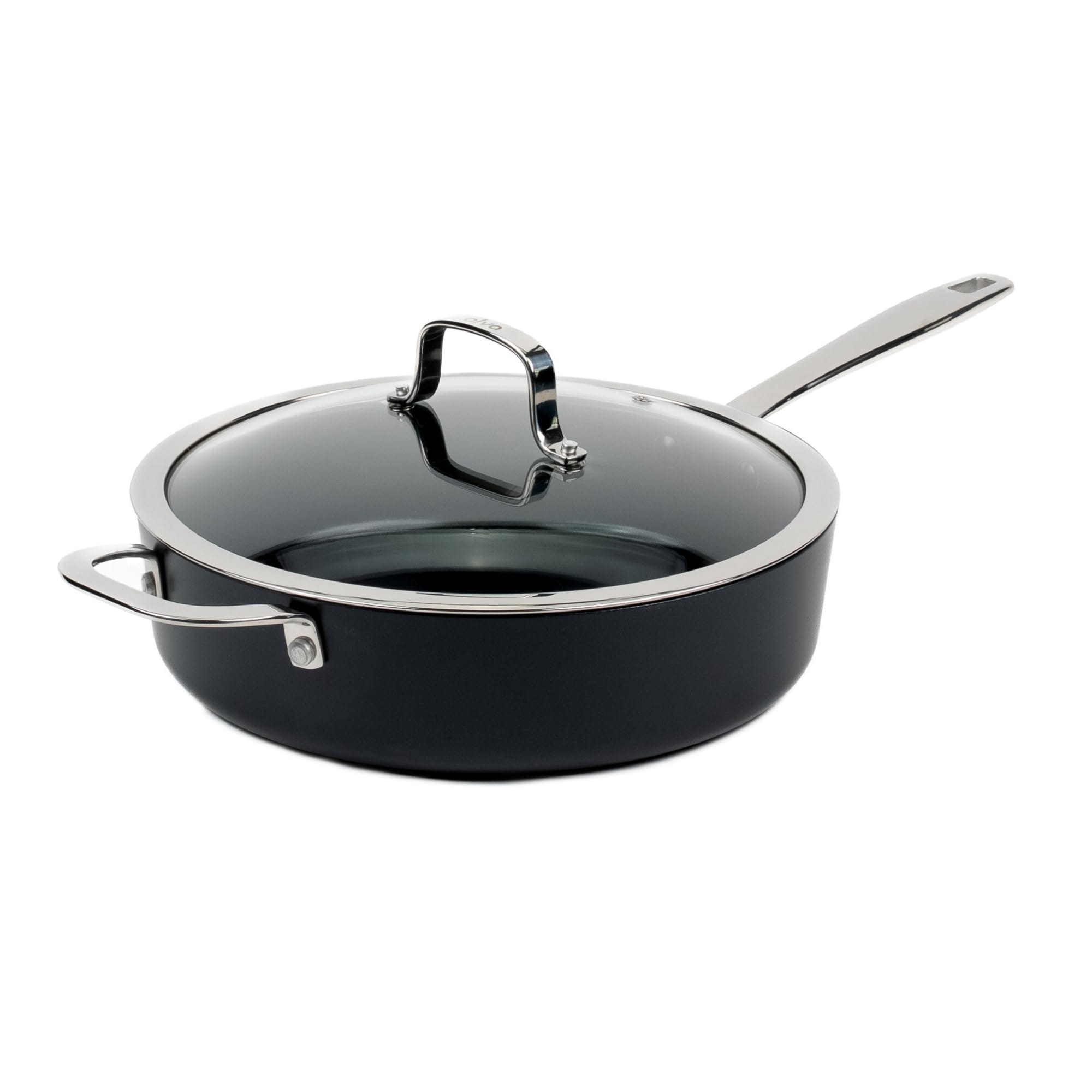 Alva Maestro Nonstick Ceramic Saute Pan with Lid