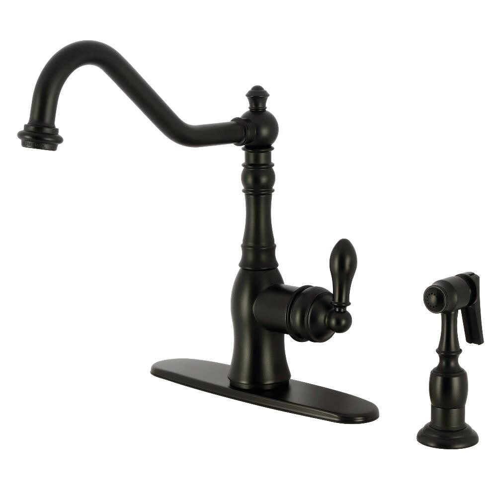 Kingston Brass American Classic 1.8 GPM Standard Kitchen Faucet -