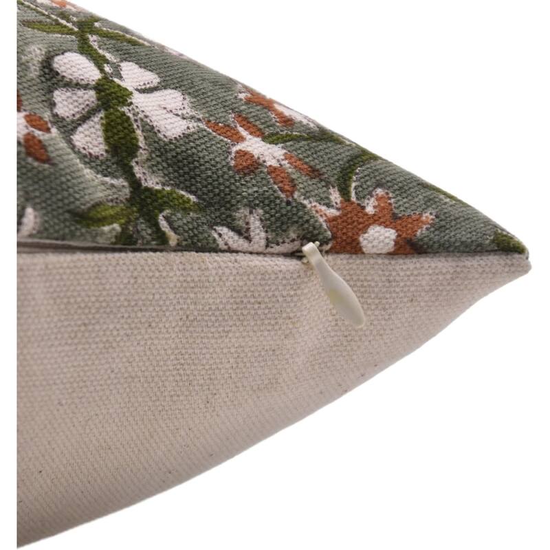 Fabdivine Cotton Bohemian Block print pillow Cover