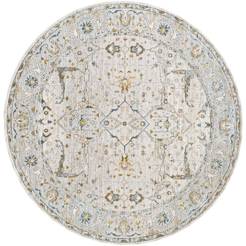 Livabliss Transitional Dresden Medallion Area Rug