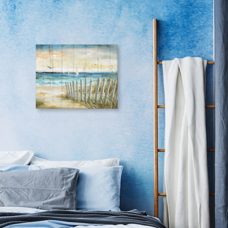 Coastal Causeway by Nan Canvas Art Print