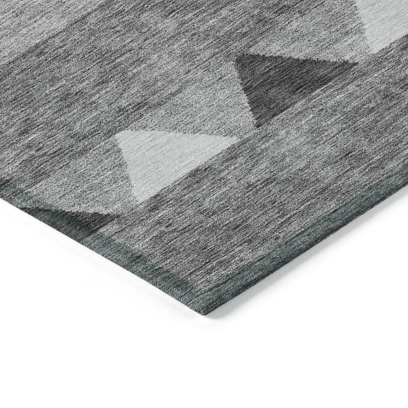 Machine Washable Indoor/ Outdoor Global Boho Chantille Rug