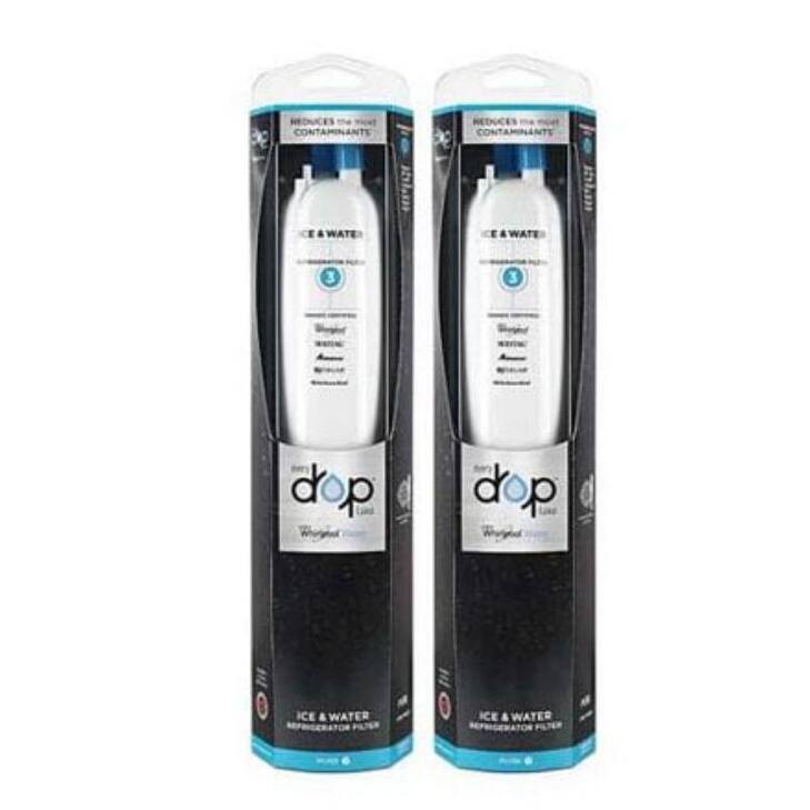 3 Pack Everydrop by Whirlpool Ice and Water Refrigerator Filter 3