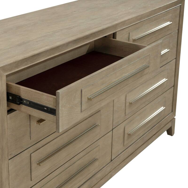 Liberty Furniture Brentwood Dresser, Mirror, or Chest in Sandstone Brown
