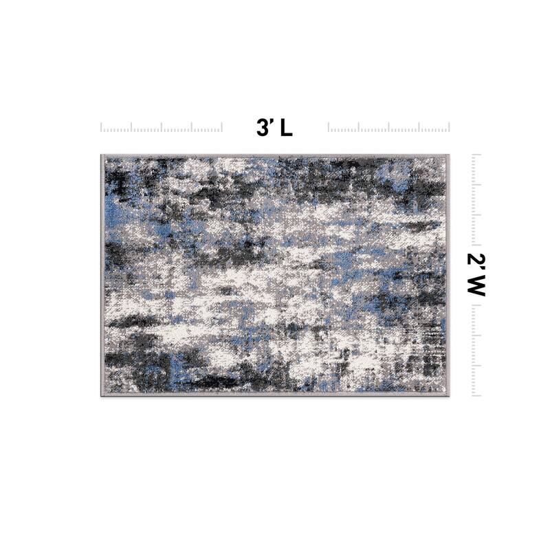 World Rug Gallery Tralee Modern Abstract Area Rug
