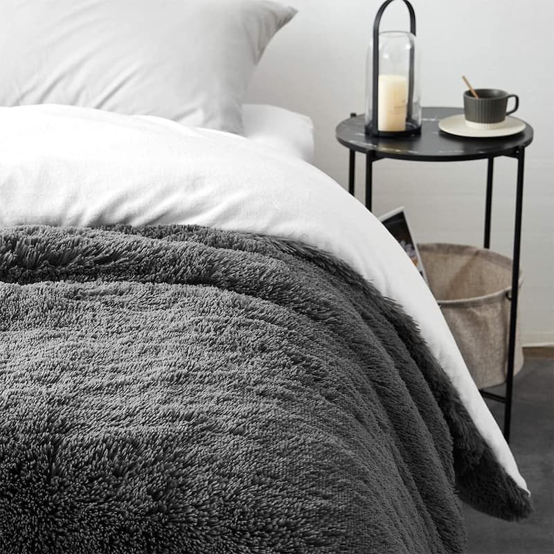 Are You Kidding - Coma Inducer® Oversized Duvet Cover - Charcoal/White