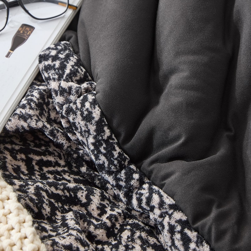 Peak of Cozy - Coma Inducer® Comforter - Black Gray