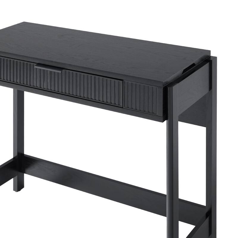Middlebrook Designs Reeded Lift-Top Desk with Drawer
