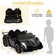 preview thumbnail 16 of 61, 12V Licensed Lamborghini 4WD Kids Ride-on Sports Car with 2.4G Remote - 24" x 44" x 18" (W x D x H)