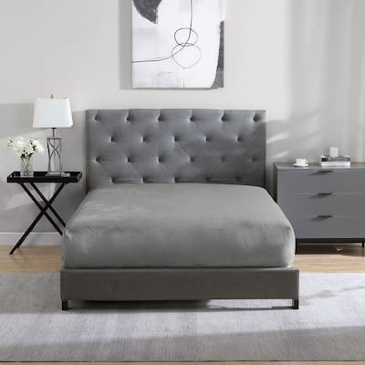 Swift Home Cozy Soft Microplush Flannel Fitted Sheet