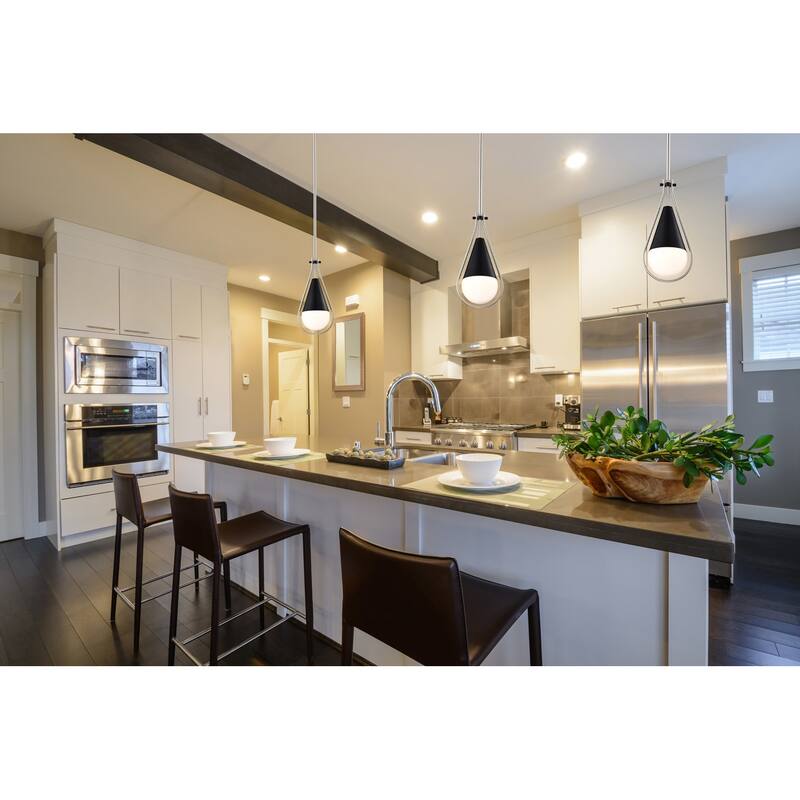 Nuvo Lighting 60/7912 Admiral 7" Wide Mini Pendant with Teardrop Shade