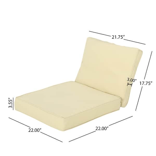 Topanga Club Chair Cushions (Set of 4) by Christopher Knight Home Bed Bath & Beyond 31914631