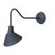 preview thumbnail 1 of 3, Maxim Signlite 14" Tall Outdoor Wall Sconce Black