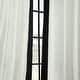 preview thumbnail 18 of 24, Exclusive Fabrics Modern Color block Cotton Vertical Pleated Curtain (1 Panel) - Luxury Home Decor curtains