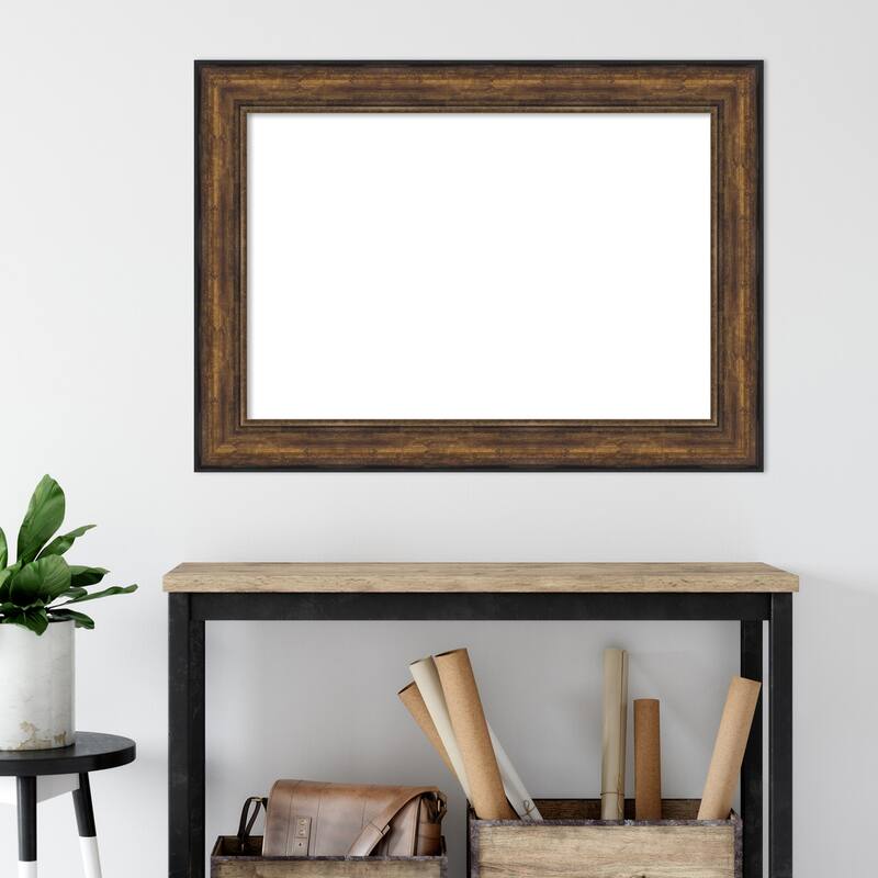 Amanti Art Ballroom Bronze Framed Dry Erase Magnetic Board