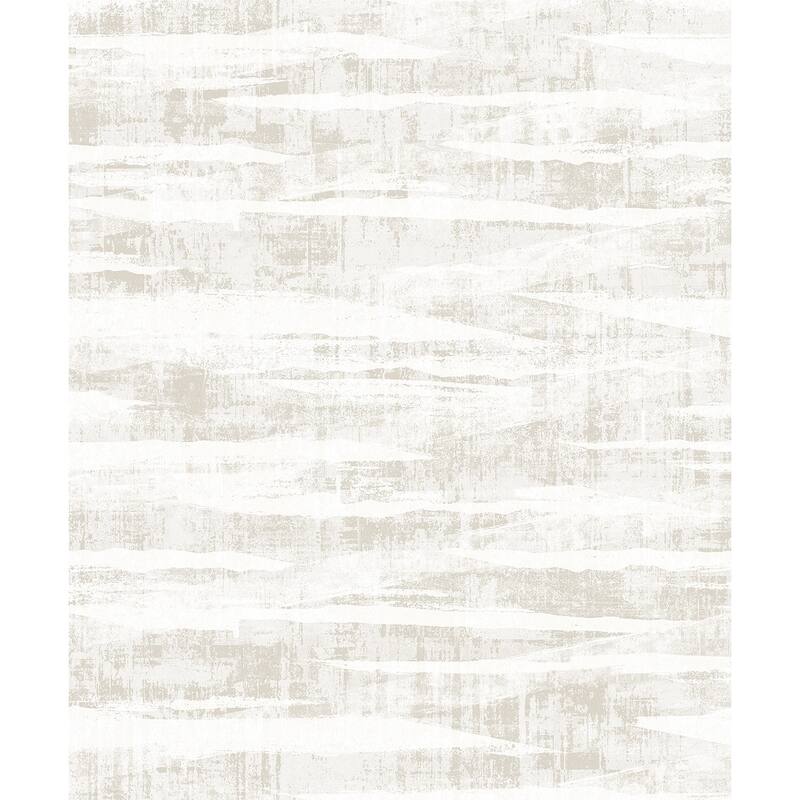 Seabrook Designs Nebulite Abstract Non-Woven Unpasted Wallpaper - 20.9 in W x 33 ft. L - Almond