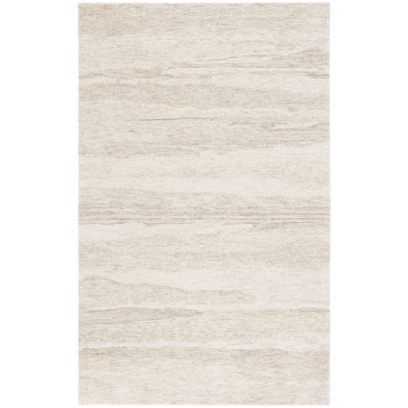 SAFAVIEH Handmade Ebony Barteldina Modern & Contemporary Wool Rug