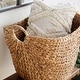 preview thumbnail 2 of 81, Handmade Dried Plant Wicker Contemporary Storage Basket
