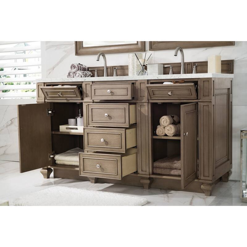 James Martin Vanities 157-V60D-FEJP Bristol 60" Free Standing Double