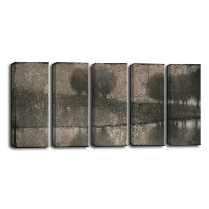 'Granite Banks' 5 Piece Wrapped Canvas Wall Art Set by Norman Wyatt Jr.