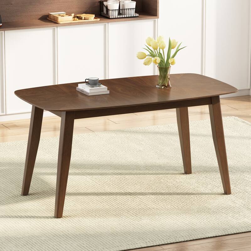 Darien Farmhouse Rubberwood Dining Table by Christopher Knight Home