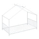 preview thumbnail 23 of 25, Twin Size Metal House Platform Bed