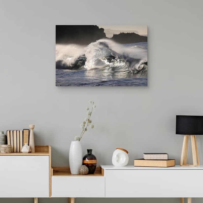 Wave of Glass by Mark Timothy Canvas Art Print