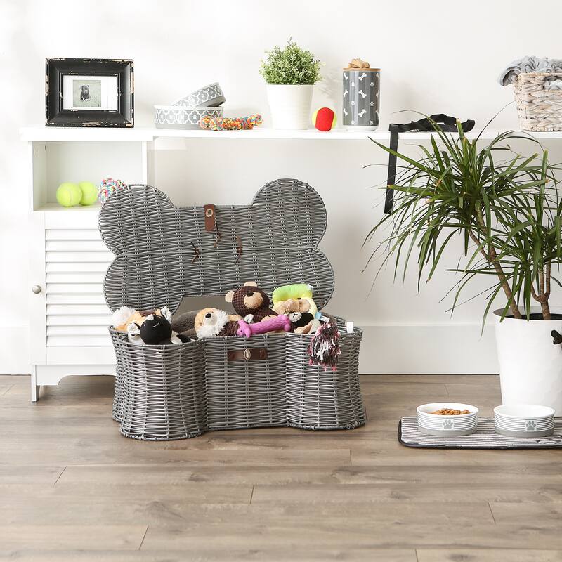 DII Bone Shape Pet Basket