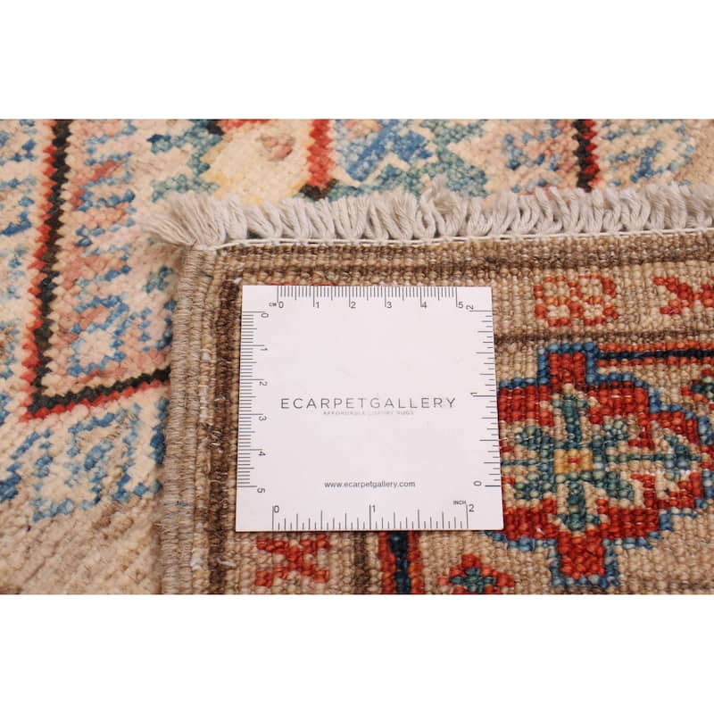 ECARPETGALLERY Hand-knotted Aryana Tan Wool Rug - 2'9 x 8'1