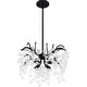 preview thumbnail 3 of 6, Maple 4-Light Earth Black Pendant Light