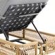 preview thumbnail 38 of 112, Patio Recline Chairs Adjustable Chaise Lounge with Cushions (Set of 2)