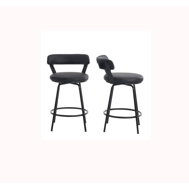 Ashley Swivel Modern Counter Barstools Set of 2