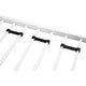 preview thumbnail 17 of 24, Metal Twin over Twin Bunk Bed with Safety Guardrail & 2 Side Ladders