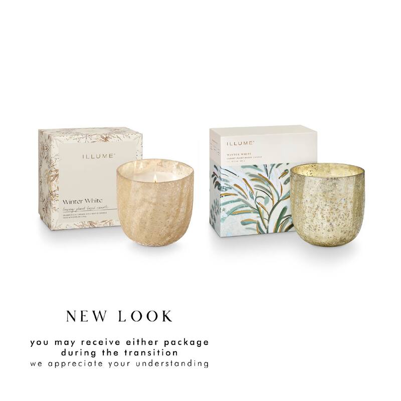 ILLUME Noble Holiday Winter White Candle