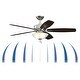 preview thumbnail 4 of 3, Fanimation Aire Deluxe 52 inch Ceiling Fan with LED Bowl Light Kit