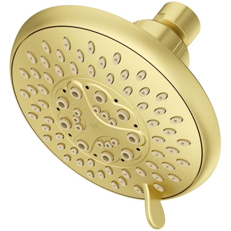 Pfister 973-310 Modern 1.75 GPM Multi Function Shower Head - Brushed Gold