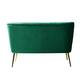 Monica Mid-century Channel Tufted Upholstered Loveseat