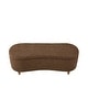 preview thumbnail 10 of 50, INK IVY Bailey Boucle-Style Curved Storage Accent Bench