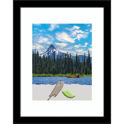 Jet Black Picture Frame, Photo Frame, Artwork Frame