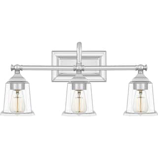 Nicholas 3-Light Bathroom Vanity Light in Polished Chrome